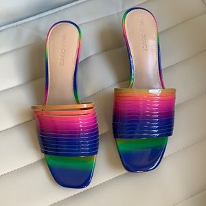 (Brand New)Rainbow Summer Sandals